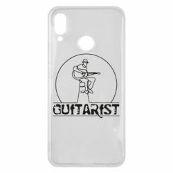 Чехол для Huawei P Smart Plus 2018 Guitar player. - PrintSalon