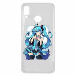 Чехол для Huawei P Smart Plus 2018 Hatsune Miku art - PrintSalon