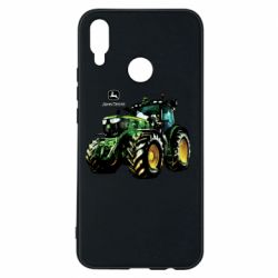Чехол для Huawei P Smart Plus 2018 John Deere Tractor and logo