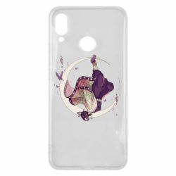 Чехол для Huawei P Smart Plus 2018 Kochou Shinobu аnime Demon Slayer - PrintSalon