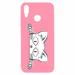 Чехол для Huawei P Smart Plus 2018 Котейка - PrintSalon