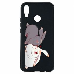 Чехол для Huawei P Smart Plus 2018 Кролики Вэй и Лань - PrintSalon