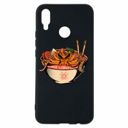 Чехол для Huawei P Smart Plus 2018 Kurama in ramen - PrintSalon