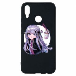 Чехол для Huawei P Smart Plus 2018 Kyoko Kirigiri glitch art - PrintSalon