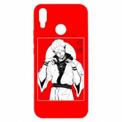 Чехол для Huawei P Smart Plus 2018 Магическая битва аниме - PrintSalon