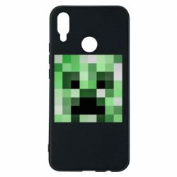 Чехол для Huawei P Smart Plus 2018 Minecraft minimalist Creeper - PrintSalon