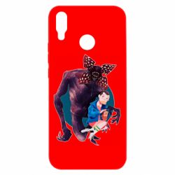 Чехол для Huawei P Smart Plus 2018 ОСД Одиннадцать и Демогоргон - PrintSalon