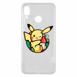 Чехол для Huawei P Smart Plus 2018 Pikachu with ketchup
