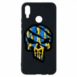 Чохол для Huawei P Smart Plus 2018 Punisher Coat of arms of Ukraine