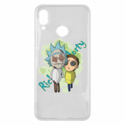 Чехол для Huawei P Smart Plus 2018 Rick and Morty voodoo doll