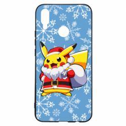 Чохол для Huawei P Smart Plus 2018 Santa Claus Pikachu - PrintSalon