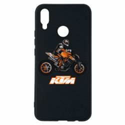 Чехол для Huawei P Smart Plus 2018 Sport Bike Art - PrintSalon