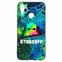 Чехол для Huawei P Smart Plus 2018 Standoff art skull - PrintSalon