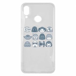 Чехол для Huawei P Smart Plus 2018 Star wars icons - PrintSalon