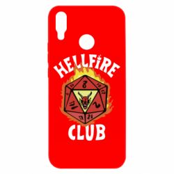 Чехол для Huawei P Smart Plus 2018 Stranger Things: Hellfire club - PrintSalon