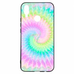 Чохол для Huawei P Smart Plus 2018 Tie dye spiral - PrintSalon