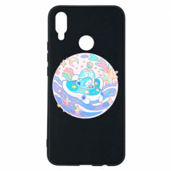 Чехол для Huawei P Smart Plus 2018 Ultra cute shark - PrintSalon