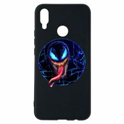 Чохол для Huawei P Smart Plus 2018 Venom black and blue style - PrintSalon