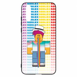 Чехол для Huawei P20 3D Roblox Rainbow - PrintSalon