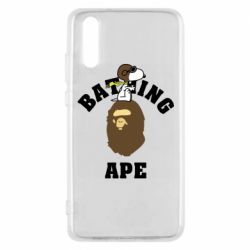 Чехол для Huawei P20 A bathing ape peanuts - PrintSalon
