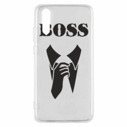 Чехол для Huawei P20 Boss Costume - PrintSalon
