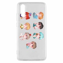 Чехол для Huawei P20 BTS cute boys - PrintSalon