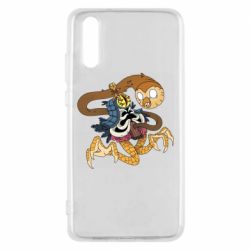 Чехол для Huawei P20 Creepy Hooty - PrintSalon