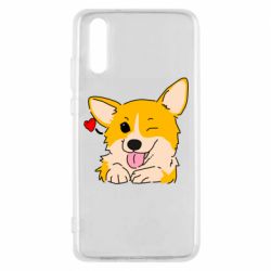 Чехол для Huawei P20 Cute Corgi Puppy - PrintSalon