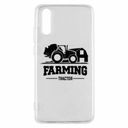 Чехол для Huawei P20 Farming Tractor - PrintSalon