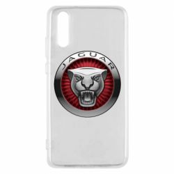 Чехол для Huawei P20 Jaguar Logo circle - PrintSalon