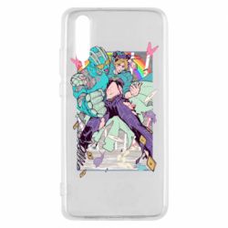 Чехол для Huawei P20 Jojo's bizzare poster - PrintSalon
