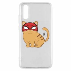 Чехол для Huawei P20 Кот паук - PrintSalon