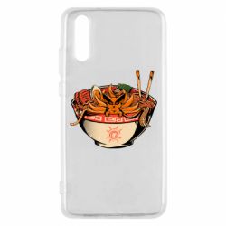 Чехол для Huawei P20 Kurama in ramen - PrintSalon