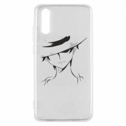 Чохол для Huawei P20 Luffy in a hat - PrintSalon