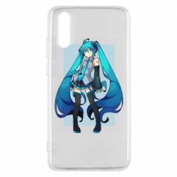 Чехол для Huawei P20 Miku art - PrintSalon