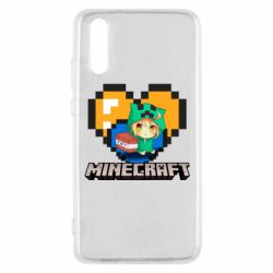 Чохол для Huawei P20 Minecraft Girl - PrintSalon