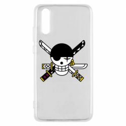Чехол для Huawei P20 One Piece Zoro logo - PrintSalon