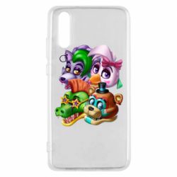 Чехол для Huawei P20 Персонажи FNAF - PrintSalon