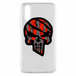 Чохол для Huawei P20 Punisher Coat of arms of Ukraine - PrintSalon