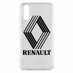 Чехол для Huawei P20 Renault 1972 Logo - PrintSalon