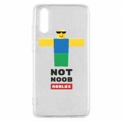 Чехол для Huawei P20 Roblox Not Noob - PrintSalon