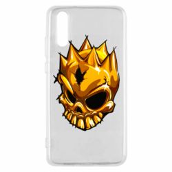 Чохол для Huawei P20 Standoff - Gold Skull