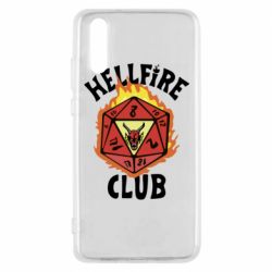 Чехол для Huawei P20 Stranger Things: Hellfire club - PrintSalon