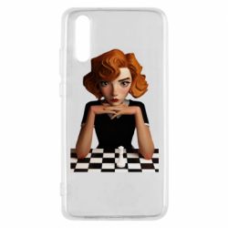 Чехол для Huawei P20 The Queen's Gambit art - PrintSalon