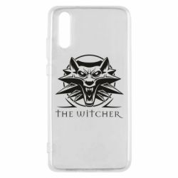 Чехол для Huawei P20 The witcher wolf - PrintSalon