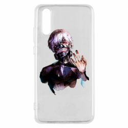 Чехол для Huawei P20 Tokio Ghoul Kaneki - PrintSalon