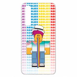 Чехол для Huawei P30 3D Roblox Rainbow - PrintSalon