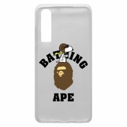 Чехол для Huawei P30 A bathing ape peanuts - PrintSalon