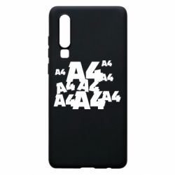 Чехол для Huawei P30 A4 Pattern - PrintSalon