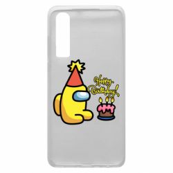 Чохол для Huawei P30 Among Us Happy Birthday - PrintSalon